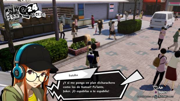La traducción sigue la misma línea que vimos en 'Persona 5 Royal', pero esta vez el trabajo de revisión es mucho mejor y apenas hemos encontrado un par de levísimas erratas en las 60 horas que le hemos echado.
