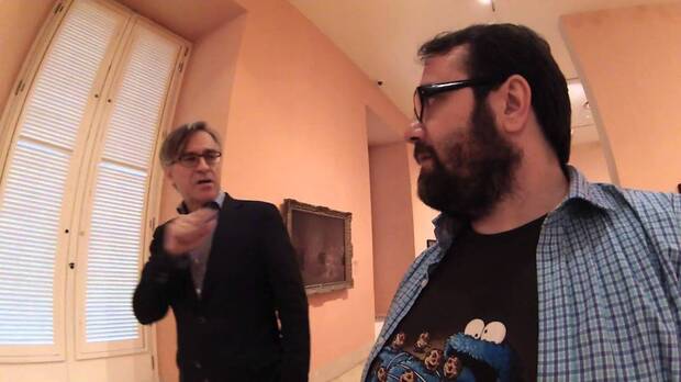 Salcedo, durante una visita al museo Thyssen-Bornemisza de Madrid.