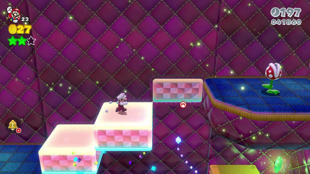 A través de un cursor controlado con el sensor de movimiento podremos interactuar al jugar en sobremesa con ciertos elementos que requerían del uso de la pantalla táctil en Wii U. Se trata de un apaño que nos ha convencido y que funciona muy bien.