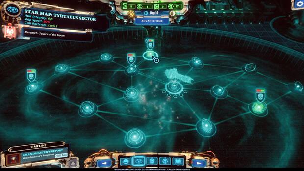 En el mapa estelar planearemos nuestros próximos movimientos... y decidiremos el futuro de varios planetas.