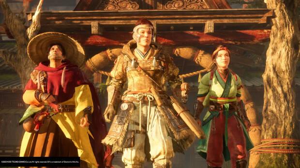 Hay un mayor foco en la narrativa que en Monster Hunter, especialmente con los habitantes de Minato, pero de momento no nos parece especialmente interesante.