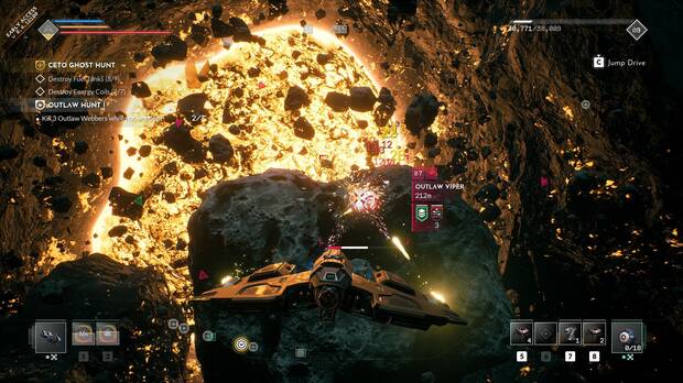 Los combates son la piedra angular de ‘Everspace 2’.