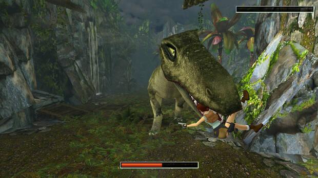 En cierto modo, echamos de menos esa ‘inocencia’ de los juegos antiguos, en la que una arqueóloga ve un dinosaurio y lo primero que hace es liarse a tiros con él.