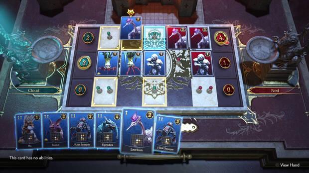También nos encontraremos con otros extras como el juego de cartas Queen´s Blood que nos recuerda al Triple Triad de Final Fantasy VIII.