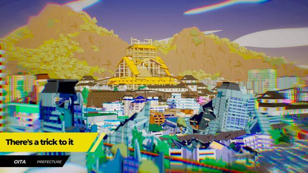 El diseño del Japón que recorremos en esta aventura es fantástico.