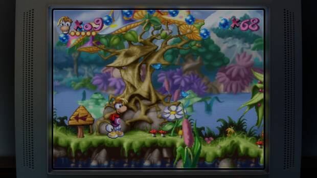 Es incre�ble lo bonito que sigue vi�ndose el pixel art de Rayman 30 a�os despu�s.