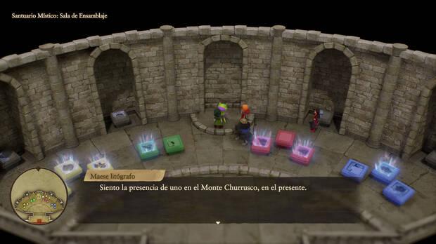 Al recuperar fragmentos de piedra podremos reconstruir tablillas para viajar a otros mundos, una tarea adictiva.