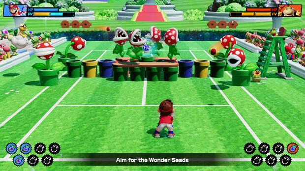 Los efectos maravilla transforman el partido en minijuegos de habilidad ten�stica.