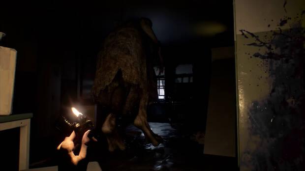 Incluso jugando esta parte por segunda vez, sigue aterrando atraer la atenci�n del monstruo para sortearlo.