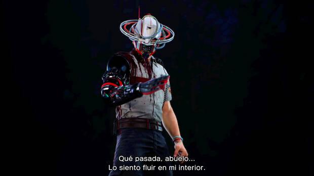 Nuestro abuelo, que vive en forma de parche en la espalda de nuestra chaqueta, nos ayudar� con sus conocimientos y dispositivos.