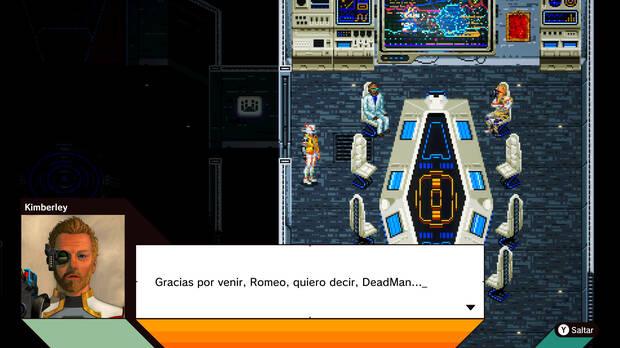 La parte en la nave transcurre siempre con gr�ficos 2D.