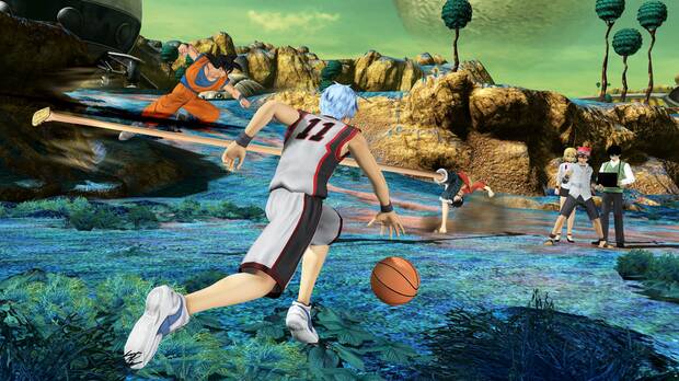 Sólo en J-Stars Vs+ podrás ver luchar a Luffy -y otros personajes- en Namek.