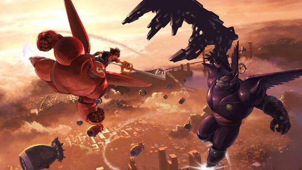 El mundo de la película 'Big Hero 6' es uno de los pocos confirmados en 'Kingdom Hearts III'.
