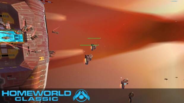 Los Homeworld originales también están disponibles, sin mejoras gráficas.