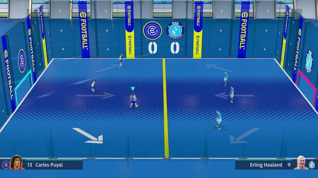 Muros de rebote o el f�tbol en una cancha de p�del.