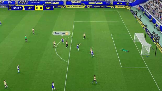 En las partidas multijugador el f�tbol es m�s realista.