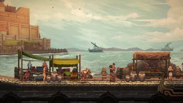 Las ciudades muestran a un buen número de personajes secundarios.