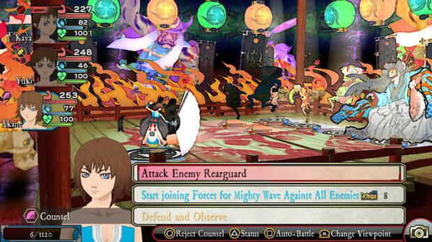 Los combates por turnos tienen varias novedades respecto al JRPG estándar que encontramos habitualmente.