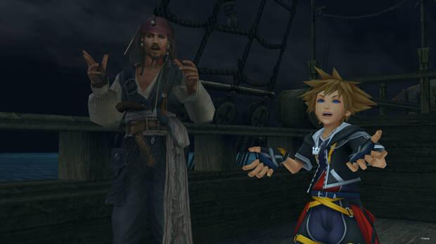 Kingdom Hearts II añadió nuevos mundos de actualidad en su lanzamiento