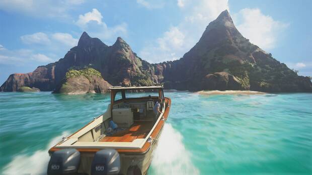 'Uncharted 4' ya se veía fantástico en la PS4 original, y no hemos visto grandes mejoras en PS4 Pro, más allá de ofrecer una imagen muy limpia y nítida en un televisor 4K.