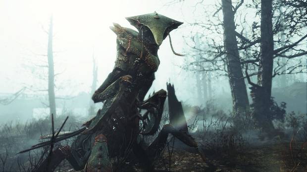 En Far Harbor nos encontraremos con criaturas tan temibles como esta.