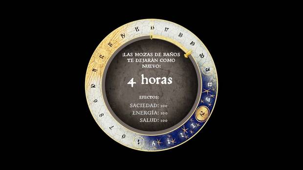 La vida medieval es comer, dormir tener dinero y contratar servicios de mozas.
