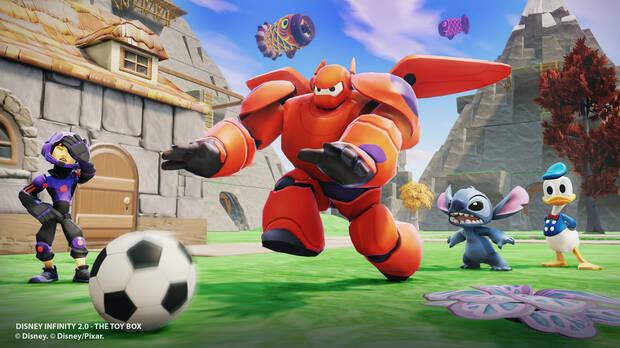 El Toy Box permite crear niveles muy diferentes, una carrera, un plataformas o un partido de fútbol.