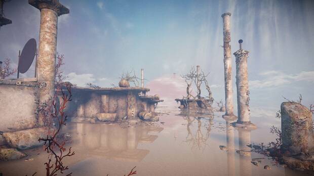 El atractivo visual de Mind: Path to Thalamus es indudable, con imágenes con mucha fuerza, que recuerdan a obras de pictóricas del realismo mágico.