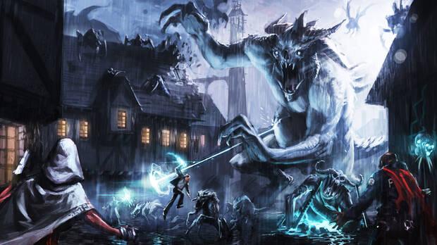 Los cuatro jugadores tenían que colaborar contra el poderoso ‘dungeon master’.