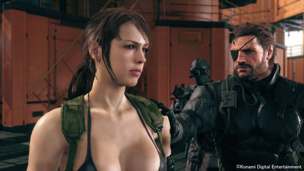 Quiet y su peculiar comportamiento generan unos cuantos problemas en la Mother Base.