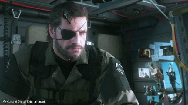 El diseño de Big Boss es inmejorable, pero echamos de menos a la voz habitual de Snake.