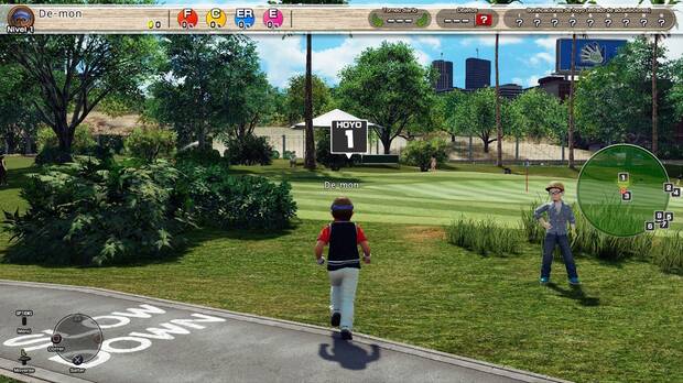 Puedes explorar libremente el campo y, en la versión completa, participar en minijuegos.