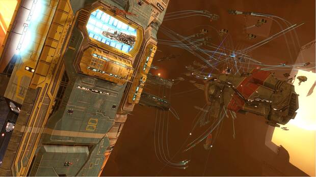 La puesta al día de Homeworld hace que parezca un juego actual, que demuestra el buen trabajo hecho por Gearbox.