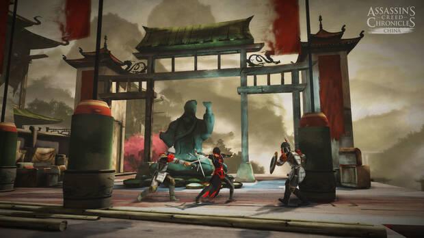 El combate con espada está presente en Assassin’s Creed Chronicles: China, pero es mejor evitarlo, ya que en foco jugable está puesto en el sigilo