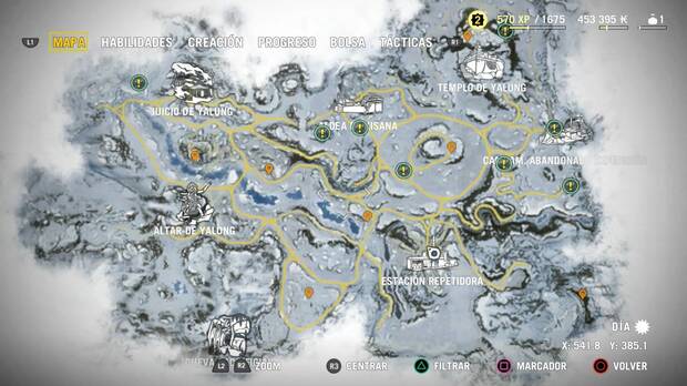 El valle de los yetis no es enorme en comparación con el gigantesco mapa de Far Cry 4, pero está bastante bien para tratarse de una localización completamente nueva para un DLC.