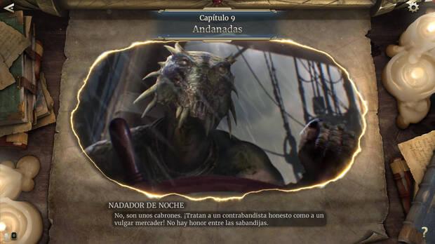 Las ilustraciones con las que nos cuentan la historia tienen un gran acabado, al igual que las de las cartas.