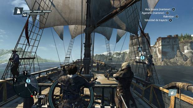 Los barcos, al igual que en 'Assassin's Creed IV: Black Flag', tienen un papel muy importante en 'Assassin's Creed Rogue'.