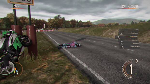 Será habitual sufrir accidentes, pero tardaremos poco en volver a la pista.