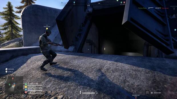 Aquí dentro se encuentra el tanque más letal de Firestorm, aunque para abrir estas puertas primero tendréis que colaborar con vuestros compañeros.