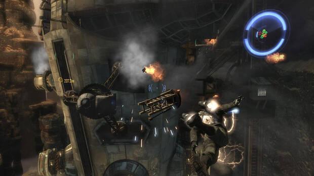 Capcom se adelantó varios años a BioWare y su 'Anthem' con el entretenido 'Dark Void' (2010), un ejemplo de sus desarrollos occidentales.
