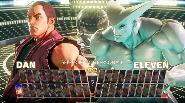 Eleven sólo es una selección aleatoria de personaje, una curiosidad que no cuenta como uno de los cinco nuevos luchadores de la temporada.