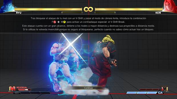 El V-Shift es un nuevo movimiento disponible con la actualización de invierno que permite castigar a un rival si se ejecuta en el momento preciso.