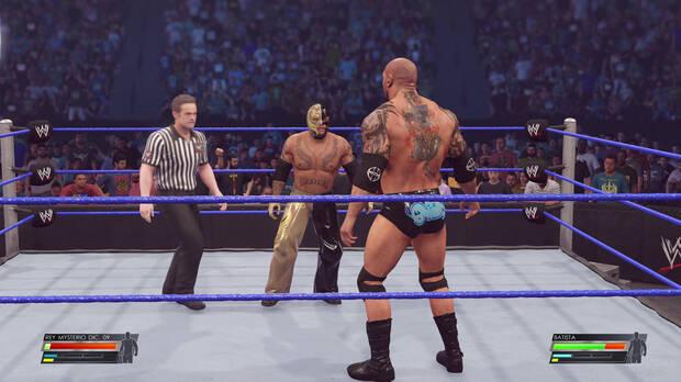 Los combates del modo Showcase del Rey Mysterio están muy bien escogidos para poder recordar los mejores momentos de esta estrella.