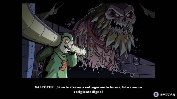 La historia está contada con humor, aunque tampoco esperes un gran argumento o multitud de diálogos.
