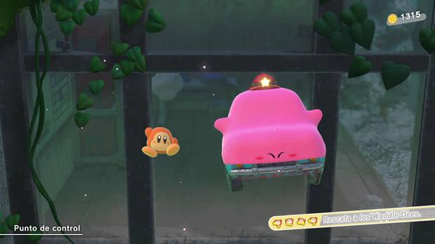 ¿Es Kirby coche ya una de nuestras transformaciones favoritas del personaje? Lo es.