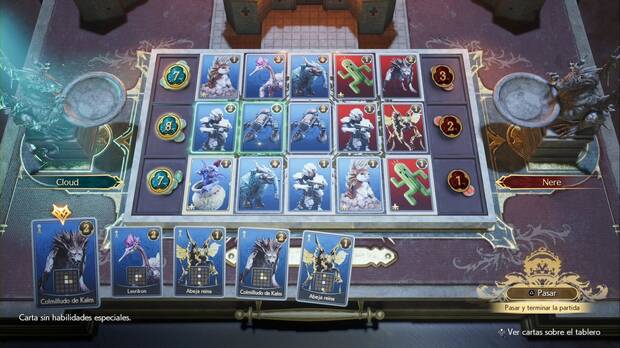 El nuevo minijuego de cartas coleccionables rivaliza en diseño, profundidad, diversión y adicción con el Gwynt de The Witcher 3. Es simple y llanamente increíble lo bueno que es y hasta tiene su propia subtrama argumental.