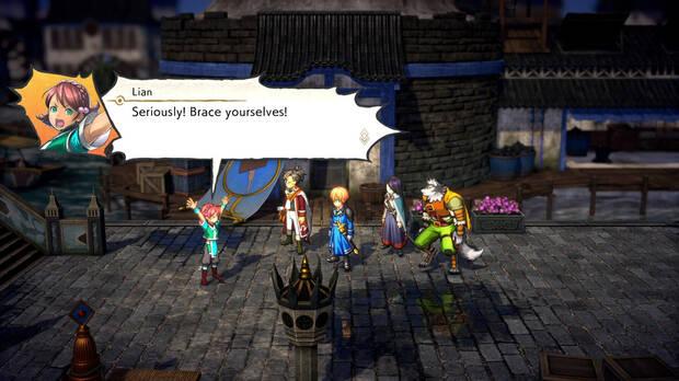 Como en todo buen JRPG que se precie, los momentos cómicos nos sacan alguna que otra sonrisa.