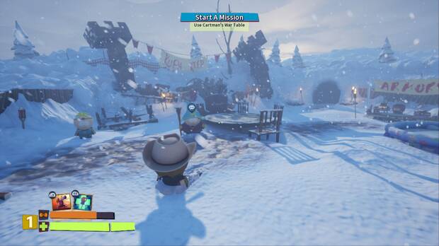 El lobby del juego es bastante escaso, y te da lo justo para prepararte antes de cada vuelta.