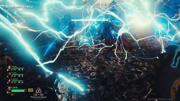 Hay habilidades especiales, como esta potente bola de energ�a que acaba con todos los enemigos.