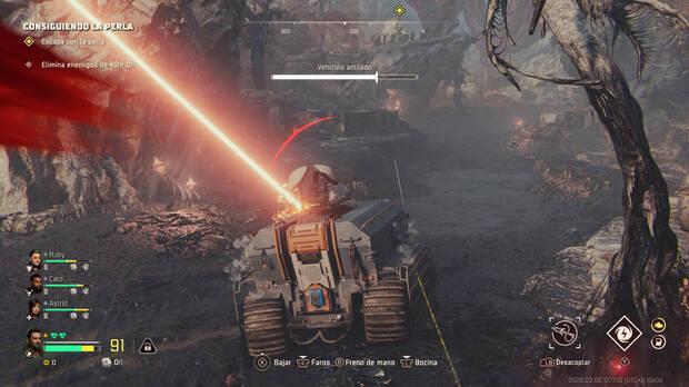 La variedad est� representada con distintas situaciones, como el uso de este veh�culo antilodo.